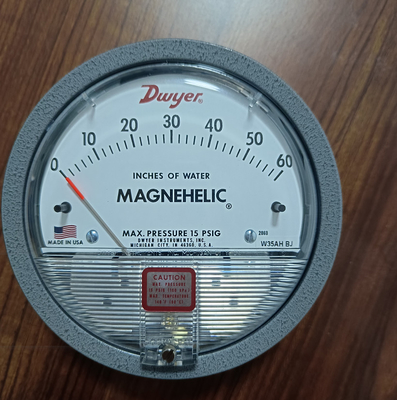 Original Dwyer Series 2000 Differential Pressure Gauge Magnehelic 0-60 Inch
