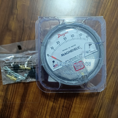 Original Dwyer Series 2000 Differential Pressure Gauge Magnehelic 0-60 Inch