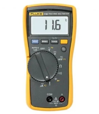 Fluke 116C Original New Handheld True RMS Digital Multimeter weight-550g Automatic voltage-600V