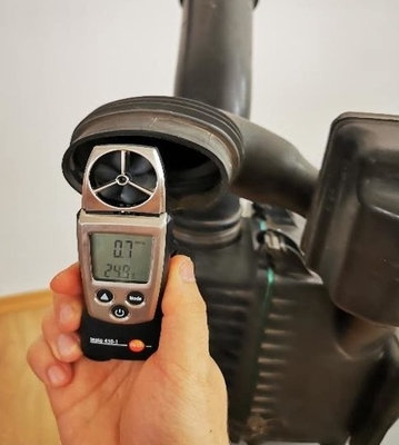 Testo 410-1 Portable Impeller Anemometer Wind Speed Measuring Instrument Imension 133x46x25mm Weight 110g