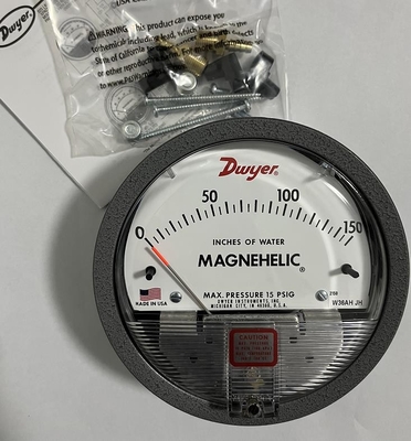 Dwyer 2150 Magnehelic Differential Pressure Gauge 0-150" w.c., minor divisions 5.0