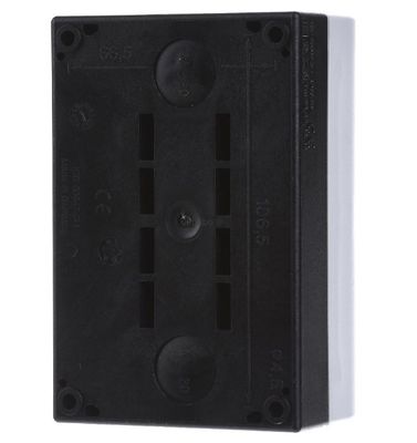 Eaton Grey Plastic M22 Push Button Enclosure - 2 Hole 22mm Diameter