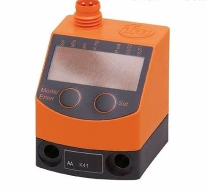 IFM Pressure Sensor For Pneumatics PQ7834 PQ-010-RHR18-QFPKG/AS/