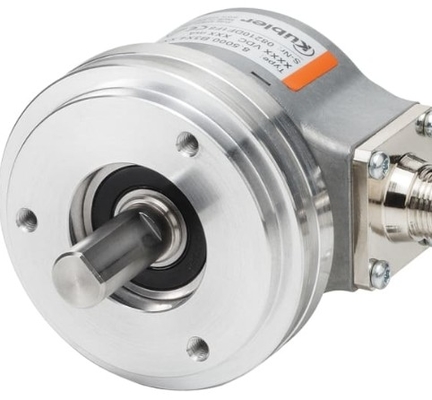 Kuebler 8.5872.1632.G121 Absolute Spring Element 10mm Bore Parallel/10-30V Radial M23 4096 Steps