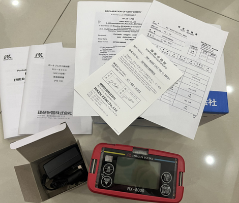 Riken Keiki RX8000 HC/O2 Gas Detector (LEL-VOL/O2) Portable HC/02 Sample Draw