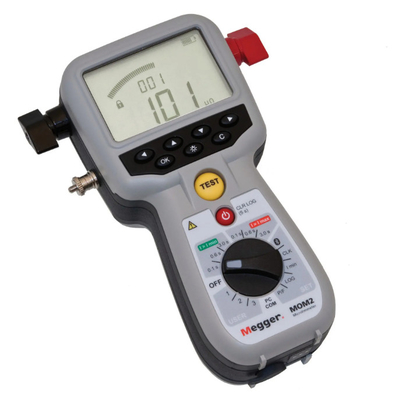 Megger MOM2 Handheld 200 A Micro-Ohmmeter Ultra Capacitor Discharge Output Type