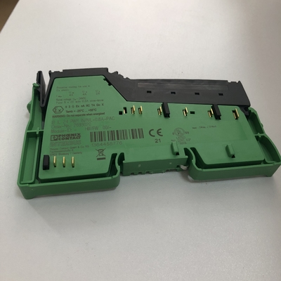 Phoenix  IB IL 24 PWR IN/R/L-0.8A-PAC Inline Terminal Block 24 V DC Green Color