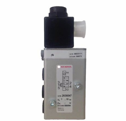 Norgren 2623077 Indirect Solenoid Valve 5 Ports/2 States 1/4" G Port 2-8 Bar Herion Series