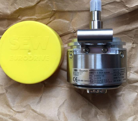 Baumer AMG73SS24S2048 Eurodrive Optical Absolute Encoder TYP AS7Y/AV7Y 2kg Rotary Encoder