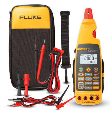 Fluke 773 Milliamp Process Clamp Meter for Measurements Operating Humidity 75% 30 to 55ºC
