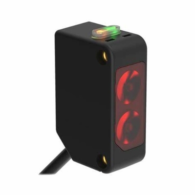 Banner Engineering Q20PFF100 Rectangular Photoelectric Sensor 100mm 10-30VDC PNP Cable Q20