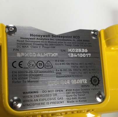 New Honeywell Sensepoint XCD Fixed Combustible Toxic Gas And Oxygen Gas Detector SPXCDASMFX In Good Price