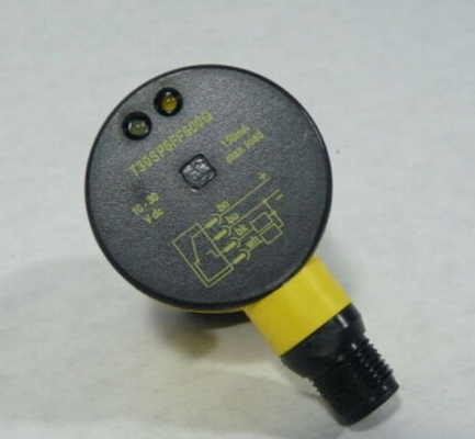 Banner Engineering T30SP6FF600Q Photoelectric Sensor, Fixed Field, 600mm, 10-30VDC, PNP, QD, T30