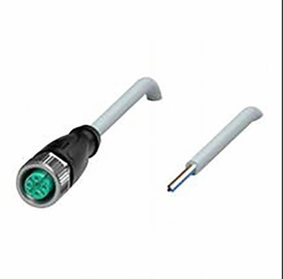V1-G-2M-PVC Cable with A-Coded Coding and EN 60529 Degree of Protection by 