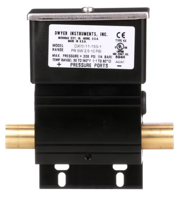 Dwyer Differential SPDT Pressure Switch DXW-11-153-1/ DXW-11-153-2/ DXW-11-153-3/ DXW-11-153-4