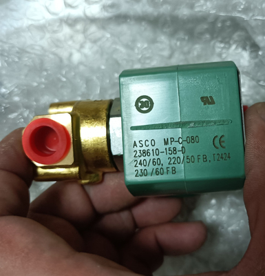 ASCO 8262H114LT Solenoide Valve For Criogenic Fluids 220volts 60HZ