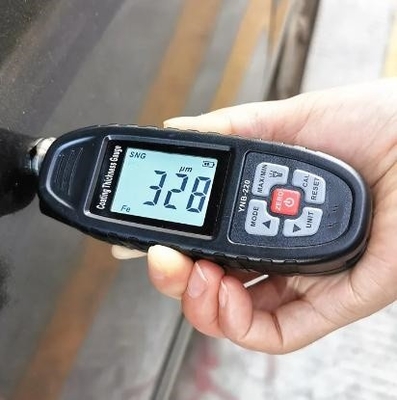 New Digital Auto Car Paint Thickness Tester Coating Thickness Gauge With Led Flashlight