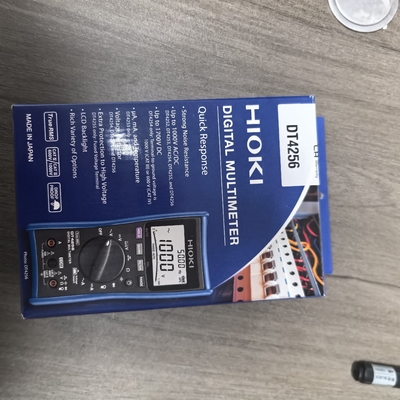 DT4256 TRMS DMM 1000V AC/DC 11 Functions 10A Direct Input Standard Style Corded Electric Power Source