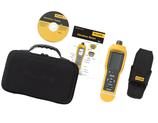 IP54 Rated Fluke 805 FC Vibration Meter for High Frequency Range of 000 Hz to 20