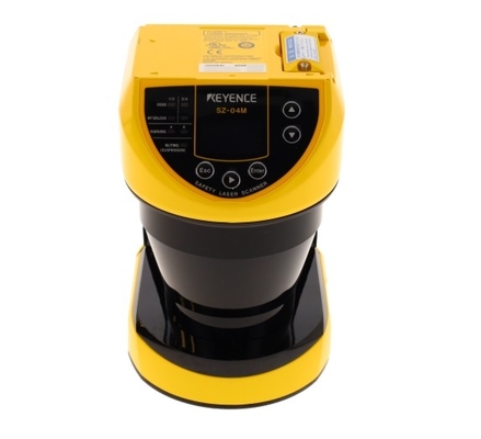 KEYENCE SZ-04M Safety Laser with PNP/NPN Output and Class 1 Laser Class