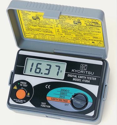 Kyoritsu 4105A Digital Earth Tester Resistance Meter Kyoritsu KEW 4105a Stock