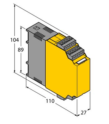 Turck IM21-14-CDTRI Rotation Speed Monitor 1-Channel