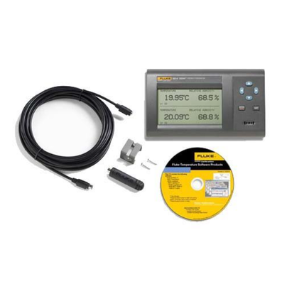 Fluke Calibration 1620A Precision Thermo-Hygrometer with ±0.25°C Accuracy Ethernet Networking and LogWare III Software