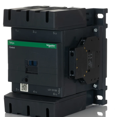 Schneider Contactor, Tesys Deca Advanced, 3P(3NO), 100hp at 480V，LC1D150AKUE