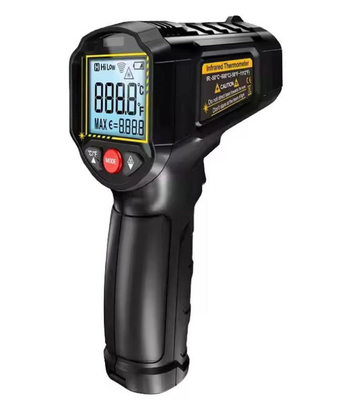 Aneng Th202 Industrial Thermometer Non-Contact Infrared Laser Sensor Rapid Measuring Instrument -50℃~600℃ OEM Supported