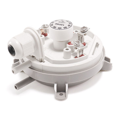 Differential Pressure Switch 50~5000pa Waterproof Heating Ventilation Furnace Vent Air Pressure Switch