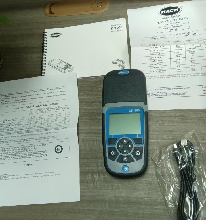 مقياس الألوان المحمول Hach DR900 لاختبار المياه
