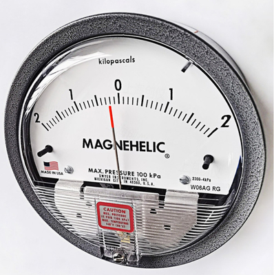 Dwyer 2300-1KPA,2300-2KPA,2300-2.5 KPA,2300-4KPA Differential Pressure Gauge MAGNEHELIC