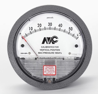 MC مقياس ضغط التفاضل OEM Micro 100 Psi مقياس ضغط الفولاذ المقاوم للصدأ