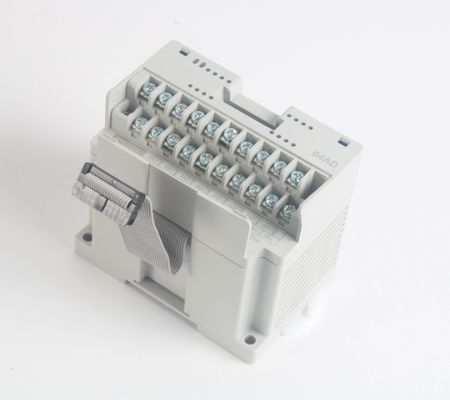 Enhanced Resolution PLC Delta 4-Ch 16-bit DVP04AD-H3 Analog Input Module for Temperature/Pressure Monitoring