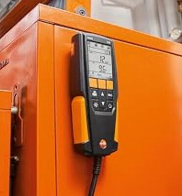 Original Testo 310 Flue Gas Analyzer with ±0.2 Vol.% Accuracy, -4° to 752 °F Measuring Range, and 0.1 °F / 0.1 °C Resolution