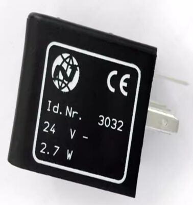 الصمام الأصلي للضغط مع 24 فولت DC AC230 الملفوف 1 سنة الضمان واللون الأسود