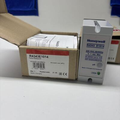 Honeywell R4343E1014 مرحل كاشف اللهب جديد في الصندوق للسلامة الصناعية