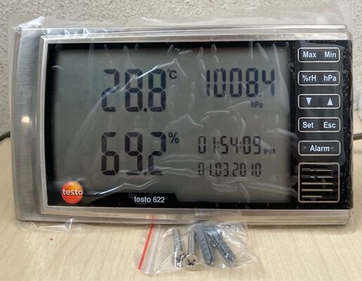 New original testo 622 high-precision temperature and humidity meter, laboratory atmospheric pressure gauge, in stock