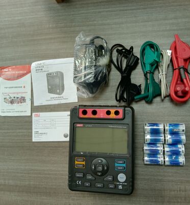 UNI-T UT513 Ac Dc USB Insulation Resistance Tester PI/DAR Measurement Parameter Record Analysis Digital Used