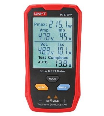 وحدات UNI-T UT673PV مقياس أقصى طاقة وجهد وتيار