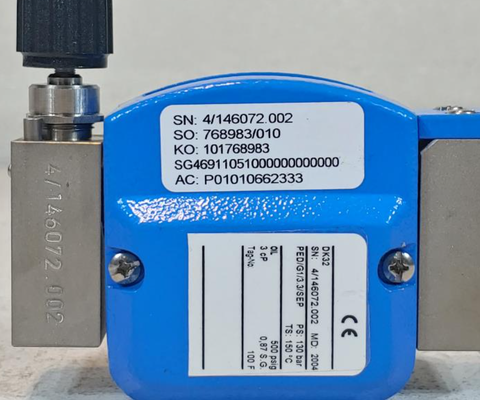 KROHNE DK32 DK34 Variable Area Flowmeter for Low Flow Rates with All-Metal Design and 400 Barg Pressure