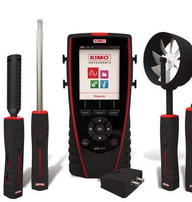 Good Quality KIMO LV110 LV111 LV117 LV130 Thermo-anemometer with Integrated Vane Probe