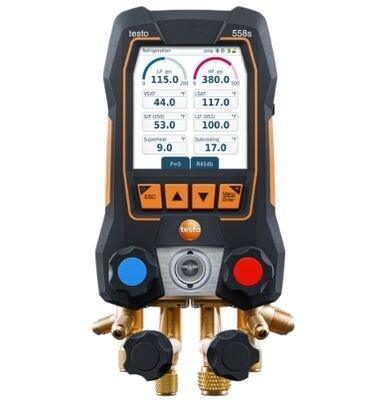 Testo 558s Product no. 0564 5581 Digital Manifold Pressure gauge
