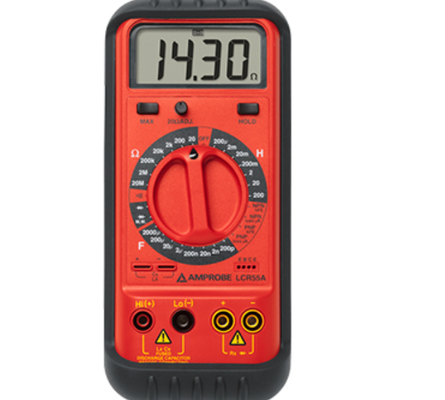 FLUKE Amprobe LCR55A مقياس LCR المحمول قياس الحثية والقدرة والمقاومة والترانزستورات والديودات والديودات الميكروويفية