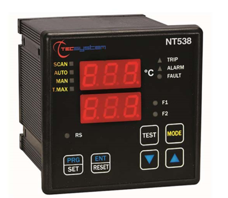 Tecsystem Model: NT538 AD,TEMPERATURE CONTROL SYSTEMS OF ELECTRIC MACHINES,NT538 NT935 T154 NT579 VRT600 T154 NT511 