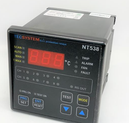 Tecsystem Model: NT538 AD,TEMPERATURE CONTROL SYSTEMS OF ELECTRIC MACHINES,NT538 NT935 T154 NT579 VRT600 T154 NT511 