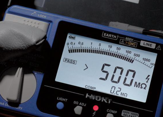 hioki INSULATION TESTER IR4056，IR4056-20，IR4056-21 in Medium-speed Digital Format
