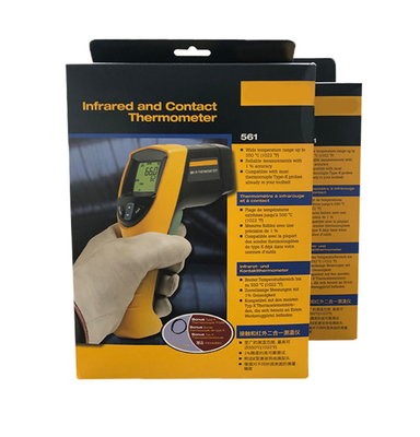 Fluke 561 HVAC Thermometer Fluke 561 Infrared Contact Thermometer Fluke HVAC Temperature Measurement Tool Heating Cooling