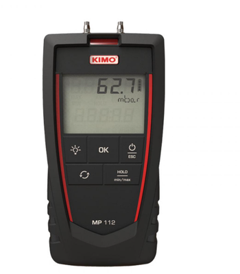 KIMO  Portable Differential Pressure Meter MP 110 / 111 / 112 / 115 Manometer