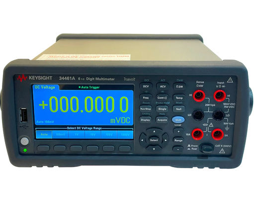 Keysight Benchtop Digital Multimeters, 34460A-34465A and DM34460A-DM34461A, and the DM7 includes the 34470A.